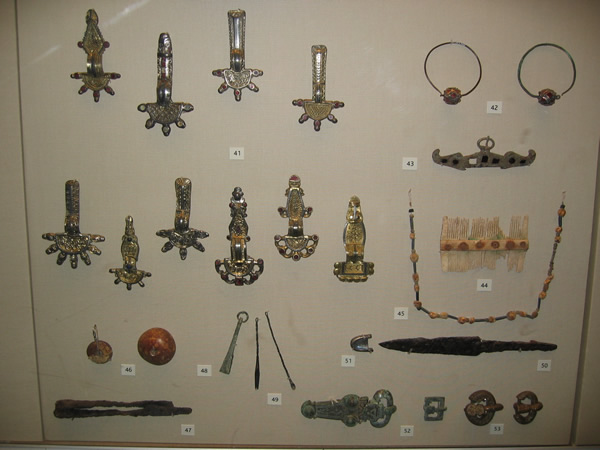 A selection of Frankish objects